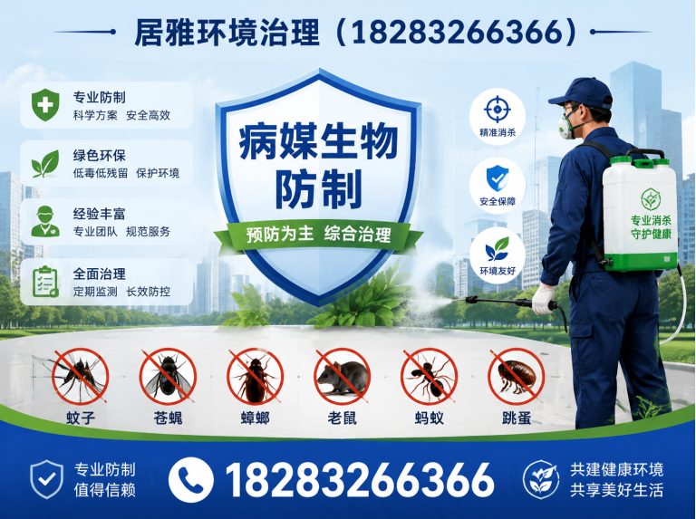 青白江区病媒生物防制展示图